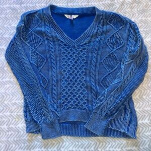 Blue sweater